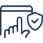 An image of an icon that represents step one when accessing Triton's secure criminal background check platform.