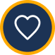 Icon representing background checks for dating websites